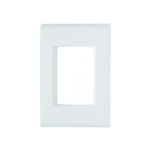 TRAMONTINA LIZ PLACA 3 POSTOS BRANCA 4X2 REF. 57106007
